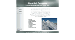 Desktop Screenshot of hucksalt.com