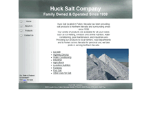 Tablet Screenshot of hucksalt.com